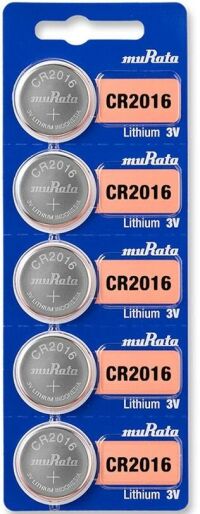Imagem de Bateria 2016 Murata (Antiga Sony) Cartela com 5 unidades